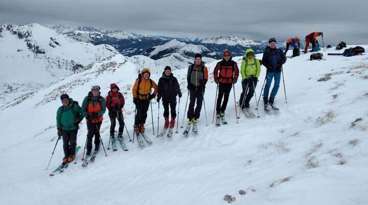 Skitour auf den Kleinen Pleislingkeil | © DAV Laufen