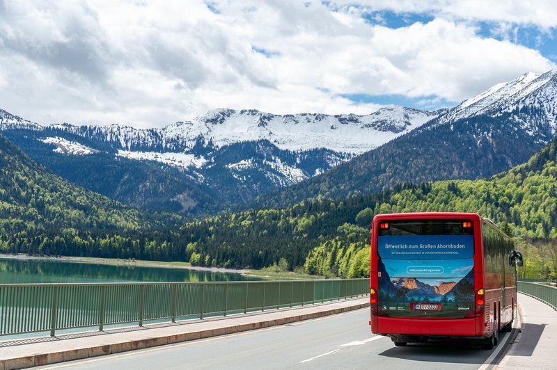 Bergsteigerbus | © DAV/Tobias Hipp